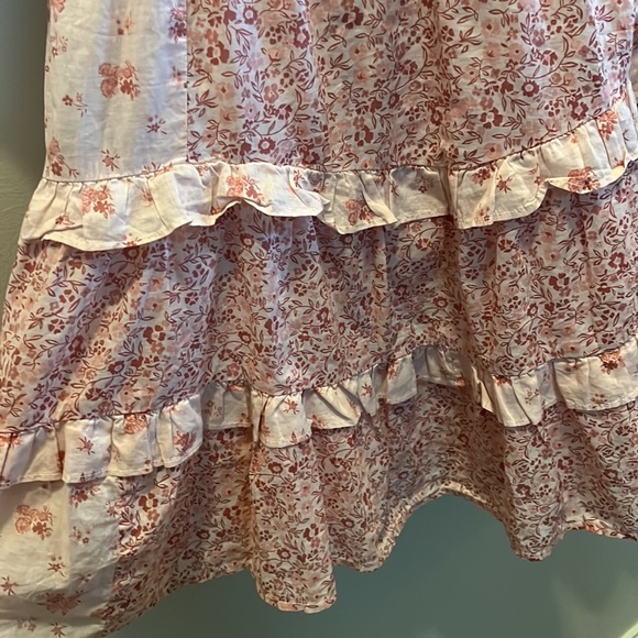 American Eagle Ruched Fit and Flare Mini Dress | XL - Picture 5 of 7